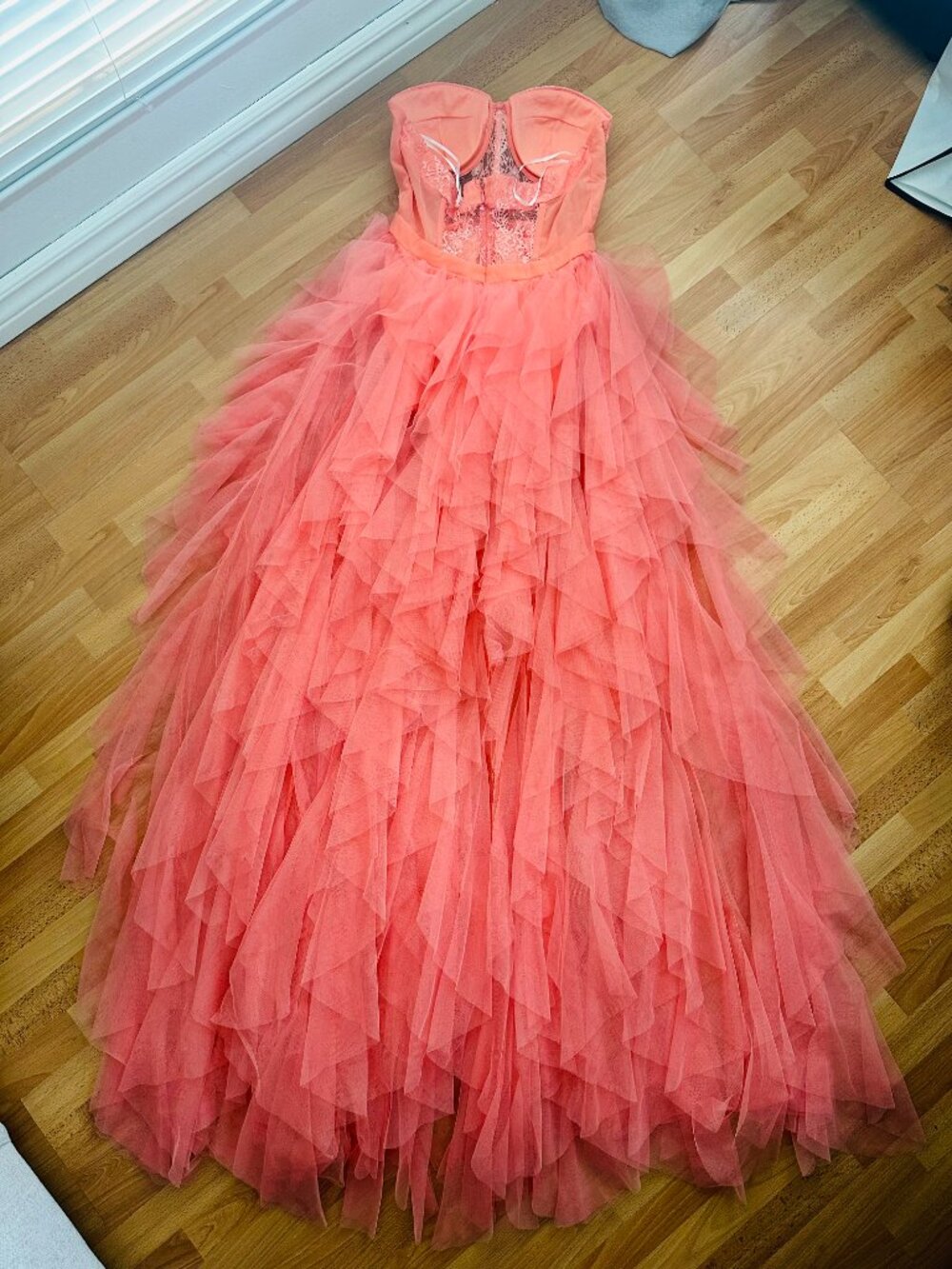 Tulle Maxi Dress Fashion Nova - Picture 2 of 4